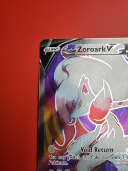 Hisuian Zoroark V SWSH297 Full Art Holo Ultra Rare Promo Pokemon Card #SWSH297 - Image 3
