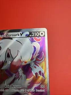 Hisuian Zoroark V SWSH297 Full Art Holo Ultra Rare Promo Pokemon Card #SWSH297 - Image 4