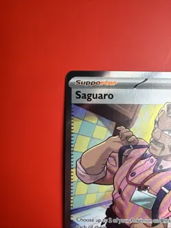 Saguaro 255/193 Paldea Evolved Full Art Ultra Rare Holo Pokemon Card NM - Image 3