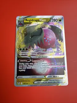 Regidrago VSTAR 136/195 Ultra Rare - Silver Tempest Pokemon Card - NM - Image 1