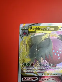 Regidrago VSTAR 136/195 Ultra Rare - Silver Tempest Pokemon Card - NM - Image 3