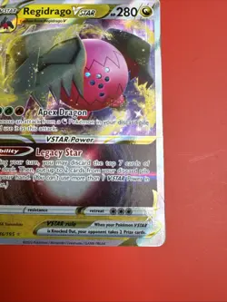 Regidrago VSTAR 136/195 Ultra Rare - Silver Tempest Pokemon Card - NM - Image 5