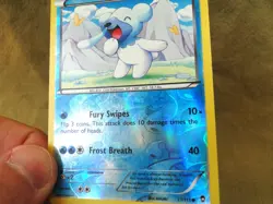 Pokemon Trading Card - Furious Fists: Reverse Holo Cubchoo 21/111 - Image 3
