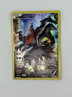 Pokemon TCG Darkrai XY114 Holo Card Full Art Promo Black Star 2016 - Image 1