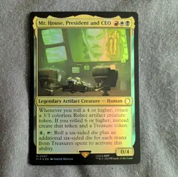 Mr. House, President and CEO -Foil- LP MTG Universes Beyond: Fallout - Image 1