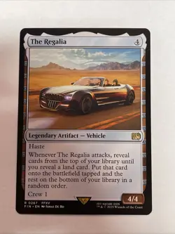 The Regalia Final Fantasy #267 Rare - Image 1