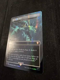Magic: The Gathering Redhorn Pass / Mouth Of Ronom Serialized (074/100) - Image 3