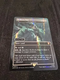 Magic: The Gathering Redhorn Pass / Mouth Of Ronom Serialized (074/100) - Image 5