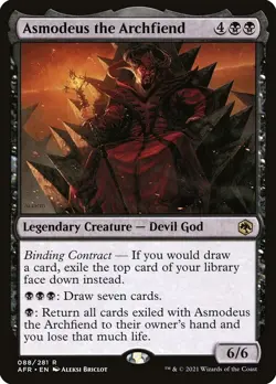 MTG - Asmodeus the Archfiend - AFR 088/281 - Adventures in the Forgotten Realms - Image 1