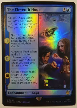 MTG - The Eleventh Hour - Foil - WHO 41 - Universes Beyond: Doctor Who - Rare - Image 1