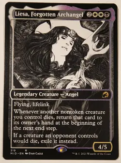 MTG - Liesa, Forgotten Archangel (Showcase) - MID 319 - Innistrad: Midnight Hunt - Image 1