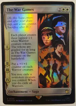 MTG - The War Games - Foil - WHO 30 - Universes Beyond: Doctor Who - Rare - Image 1