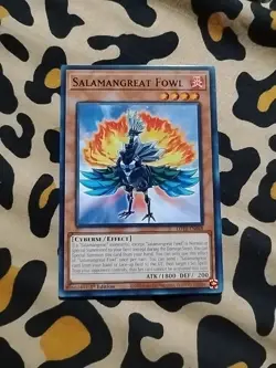 Yugioh Slalmangreat Fowl Ld10-en048 Common Legendary Duelist Soulburning Volcano - Image 1