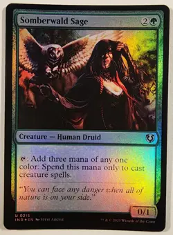 MTG - Somberwald Sage - Foil - INR 215 - Innistrad Remastered - U - Image 1