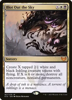 MTG - Blot Out the Sky - STX 167/275 - Strixhaven - Mythic - Magic the Gathering - Image 1