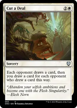 MTG - Cut a Deal - ONC 063 - Phyrexia: All Will Be One - Magic the Gathering - Image 1