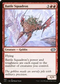 MTG - Battle Squadron - J22 497 - Jumpstart 2022 - Magic the Gathering - Image 1