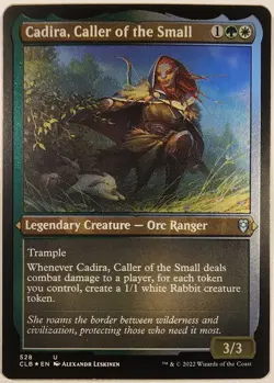 MTG - Cadira, Caller of the Small - Etched Foil - CLB 528 - Baldur's Gate - LP - Image 1