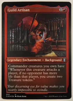 MTG - Guild Artisan (Foil Etched) - Foil - CLB 505 Battle for Baldur's Gate - LP - Image 1