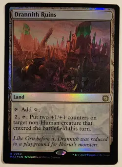 MTG - Drannith Ruins - Foil - MAT 50 - March of the Machine: The Aftermath - R - Image 1