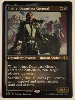 MTG - Jirina, Dauntless General (Foil Etched) - MAT 132 MoM: Aftermath - R - Image 1