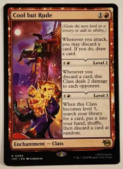 MTG - Cool but Rude - TMT 89 - Teenage Mutant Ninja Turtles - R - Image 1