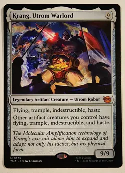 MTG - Krang, Utrom Warlord - TMT 175 - Teenage Mutant Ninja Turtles - M - Image 1