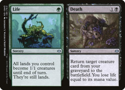 MTG - Life // Death - DMR 216/261 - Dominaria Remastered - Magic the Gathering - Image 1