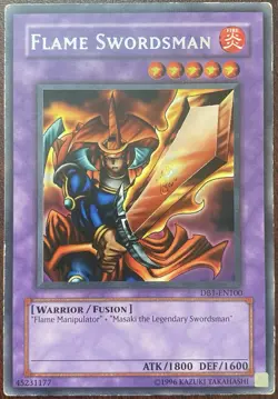 Flame Swordsman DB1-EN100 - Rare - YuGiOh - Image 1