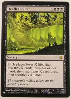 MTG - Death Cloud - 40/165 - The List Reprints - Magic the Gathering - Rare - Image 1