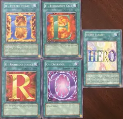 Elemental Hero Flash Set - H.E.R.O 1st Edition - YuGiOh - Image 1