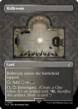 MTG - Ballroom - Borderless - CLU 0012 - Ravnica: Clue Edition - Magic - Image 1
