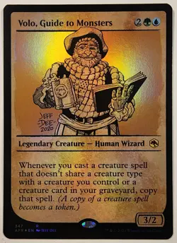 MTG - Volo, Guide to Monsters (Showcase) - Foil - AFR 347 - Forgotten Realms - R - Image 1
