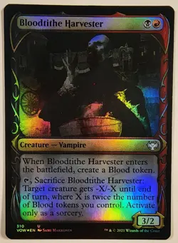 MTG - Bloodtithe Harvester (Showcase) - Foil VOW 310 Innistrad: Crimson Vow - U - Image 1