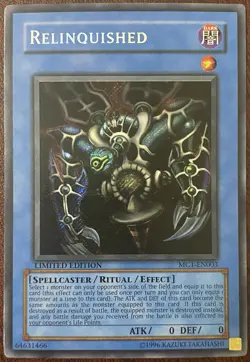 Relinquished MC1-EN003, Secret Rare, Limited Edition - YuGiOh - Image 1