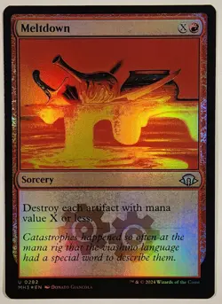 MTG - Meltdown - Foil - MH3 282 - Modern Horizons 3 - U - LP - Image 1