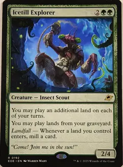 MTG - Icetill Explorer - EOE 192 - Edge of Eternities - R - LP - Image 1