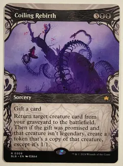 MTG - Coiling Rebirth (Showcase) - BLB 309 - Bloomburrow - R - Image 1