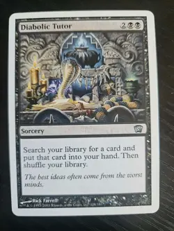 MTG Diabolic Tutor 8th Edition - Image 1