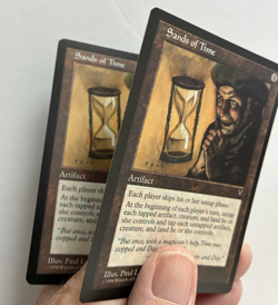 MTG X2 Sands of Time & X4 Pygmy hippo Visions NM - Image 4