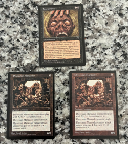 MTG: Necromancy & X2 Phrexian Marauder : Visions NM - Image 1