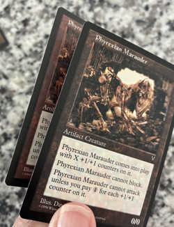 MTG: Necromancy & X2 Phrexian Marauder : Visions NM - Image 4