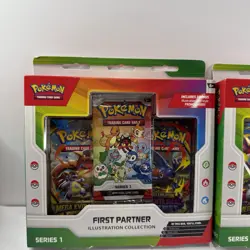 Pokemon First Partner Illustration Collection Series 1 LOT OF 3 - Image 3