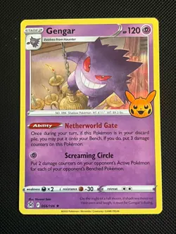 2x Gengar (066/196) Trick or Trade BOOster - 2022 - Holo Rare - NM - Pokemon TCG - Image 1