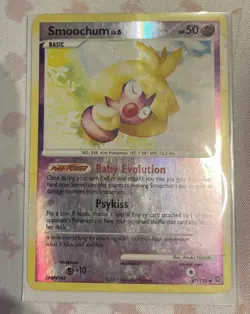 Smoochum Secret Wonders Reverse Holo Pokemon Card 67/132 TCG - Image 1