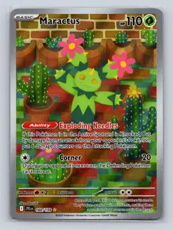Maractus 160/159 Illustration Rare Journey Together Pokemon NM - Image 1