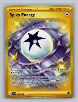 Spiky Energy 190/159 Hyper Rare Journey Together Pokemon NM - Image 1