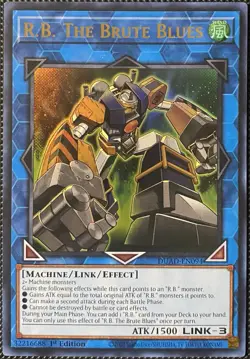 R.B. The Brute Blues DUAD-EN094 Duelist's Advance 1st Edition - Yugioh Card - Image 1