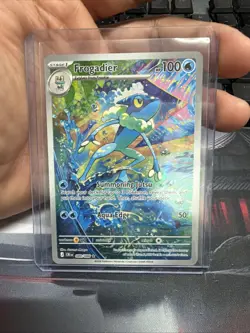 Frogadier 89/86 IR Chaos Rising Pokemon TCG Illustration Rare NM - Image 3