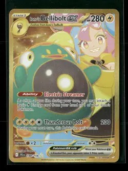 Iono's Bellibolt ex 188/159 Journey Together NM/M Pokemon - Image 1